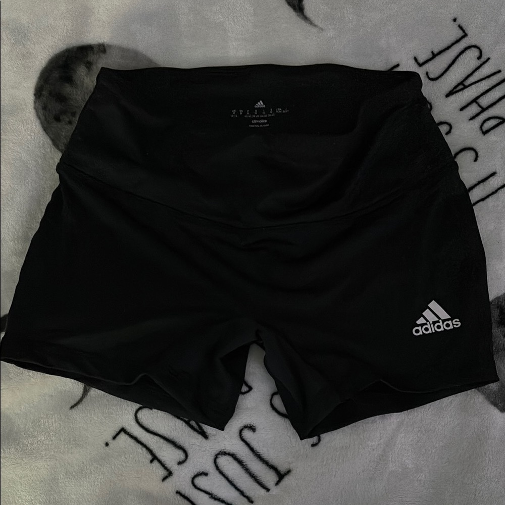 Adidas Black Compression Athletic Shorts